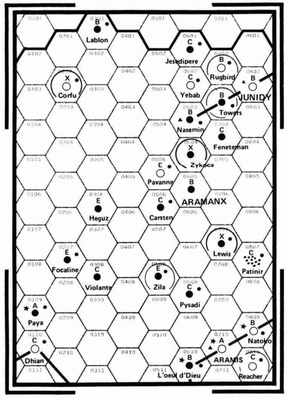 Carte sous-secteur